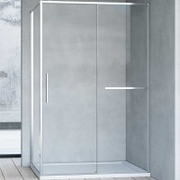 Душевой уголок Vincea Slim Soft 100x90 VSR-1SS9010CL