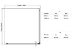 Душевой уголок Vincea Slim 8mm 100х90 VSR-4SLP9010CLB