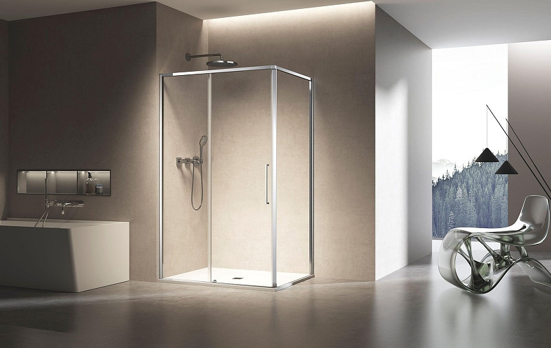 Душевой уголок Vincea Slim 8mm 110х90 VSR-6SL9011CL