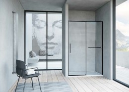 Душевая дверь Vincea Slim Soft 100 VDS-1SS100CLB
