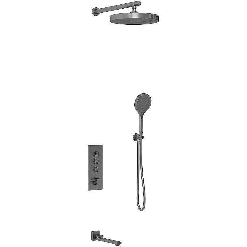 Душевая система Vincea Inspire VSFW-433TI2GM с термостатом