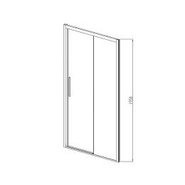Душевая дверь Vincea Soft 120 VDS-3SO120CL