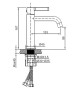 Смеситель для раковины Vincea Villa VBF-1VL1BG