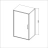 Душевой уголок Vincea Slim 8mm 100х90 VSR-4SLP9010CLGM