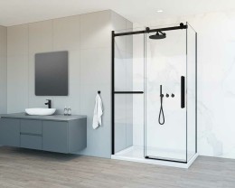 Душевой уголок Vincea Como Soft 110x90 VSR-1CS9011CLB