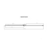 Душевая дверь Vincea Dice 160 VDS-4D160CL
