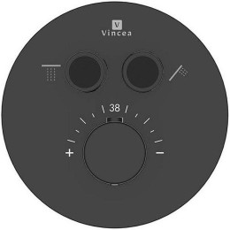 Смеситель для душа Vincea VSCV-322T-MMB с термостатом
