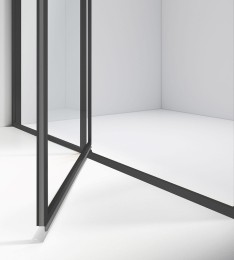 Душевой уголок Vincea Slim 8mm 90х120 VSR-4SLP9012CLB