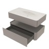 Тумба Vincea Каприз (Caprise) 100 VMC-4CA100MLG подвесная