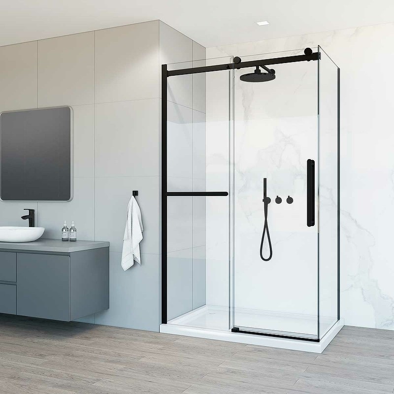 Душевой уголок Vincea Como Soft 120x90 VSR-1CS9012CLB