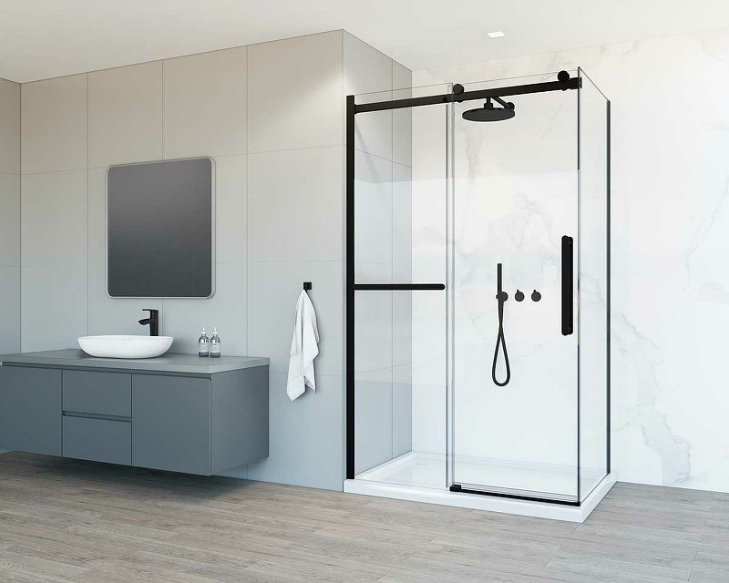 Душевой уголок Vincea Como Soft 120x90 VSR-1CS9012CLB