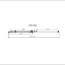 Душевой уголок Vincea Como-N 130х80 VSR-4CN8013CGB