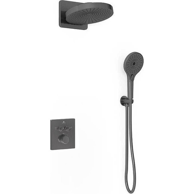 Душевая система Vincea Inspire VSFW-3I21MT1GM с термостатом