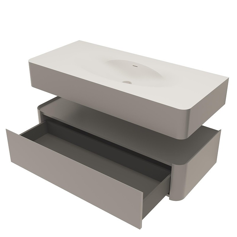 Тумба Vincea Каприз (Caprise) 120 VMC-4CA120MLG подвесная