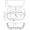Акриловая ванна Vincea 160x78 VBT-405-1600