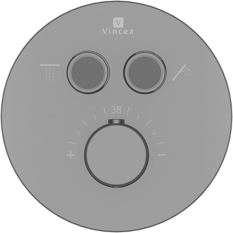 Смеситель для душа Vincea VSCV-322T-MGM с термостатом