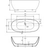 Акриловая ванна Vincea 170x80 VBT-405-1700