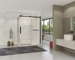 Душевой уголок Vincea Como Soft 150x90 VSR-1CS9015CLB
