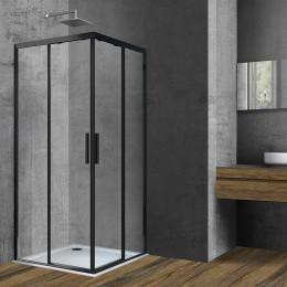 Душевой уголок Vincea Soft 90x90 VSS-3SO900CLB