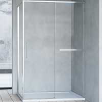 Душевой уголок Vincea Slim Soft 100x100 VSR-1SS1010CL