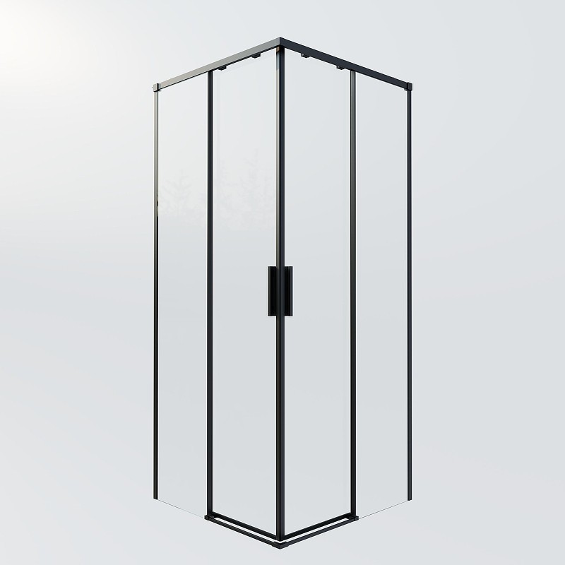 Душевой уголок Vincea Soft 2 80х80 VSS-3SO2800CLB