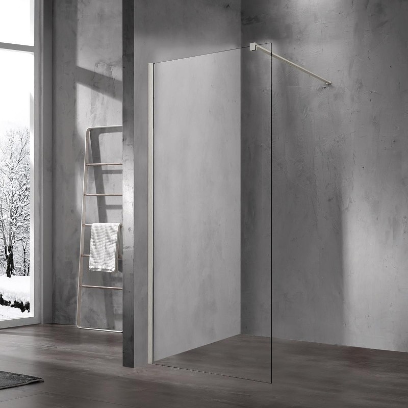 Душевая перегородка Vincea Walk-In 80 VSW-1H800CLBN