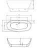 Акриловая ванна Vincea 150х75 VBT-405-1500