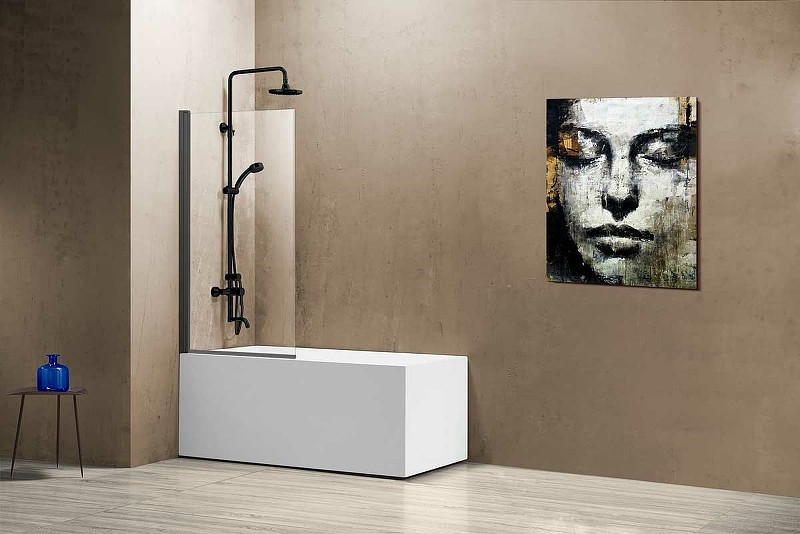 Шторка на ванну Vincea VSB 80x140 VSB-11800CLGM