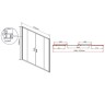Душевой уголок Vincea Garda 170x80 VSR-1G28017CLG